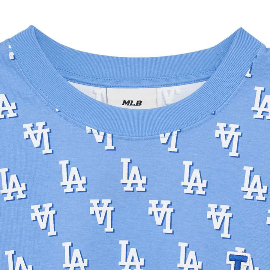 Áo thun MLB Basic Logo LA Dodgers Blue BIR MLB Việt Nam #4 Áo thun MLB Basic Logo LA Dodgers Blue BIR MLB Việt Nam